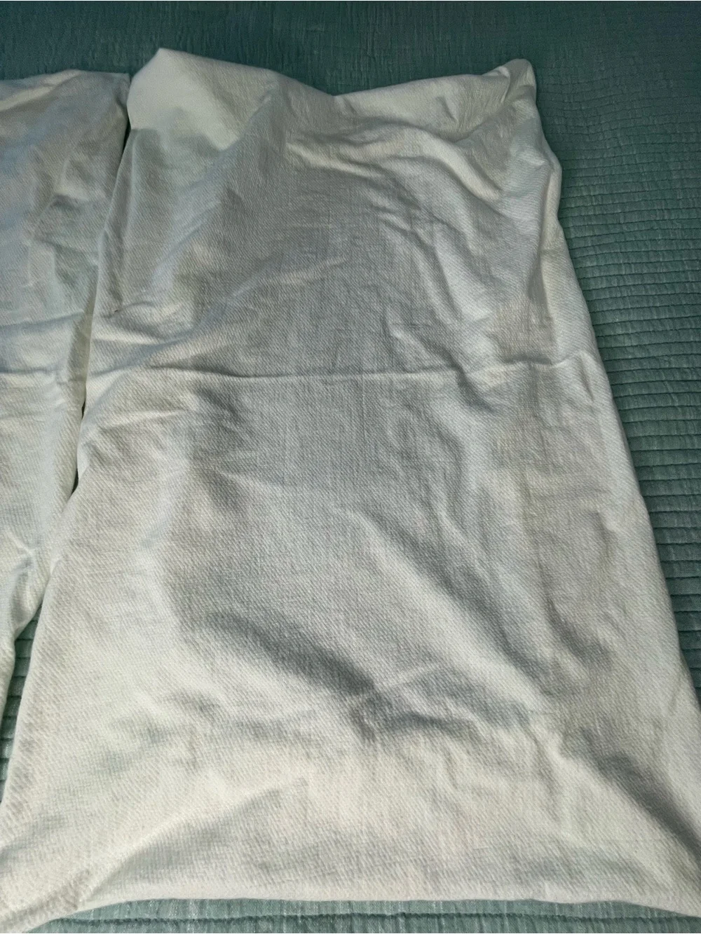 Vtg Domestic Fabrics Made in USA 100% Cotton Thick Waffle Fitted Bassinet Sheets